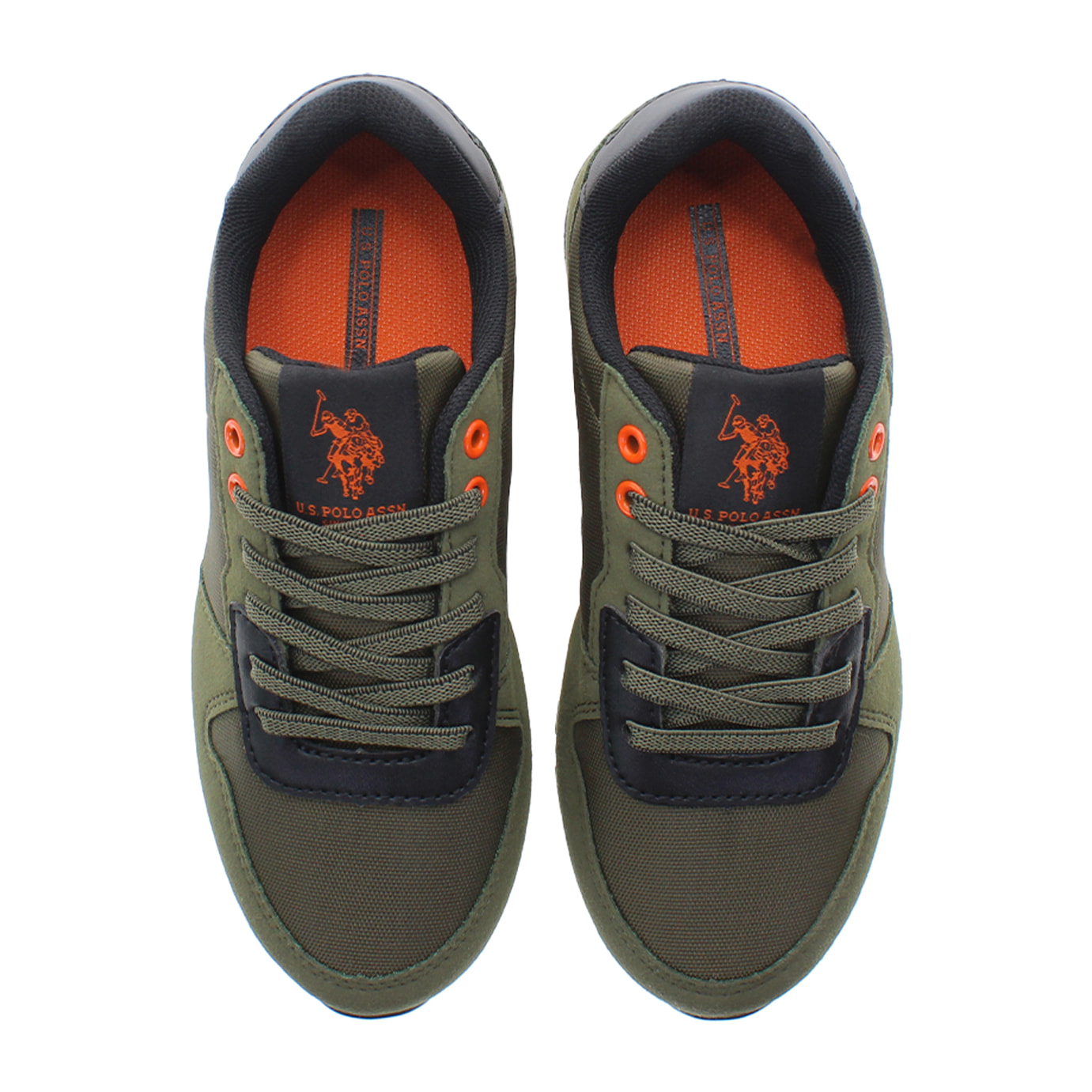 Sneakers U.S. Polo Assn. verde militare