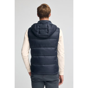 Gilet ultralight blu marino con logo Polo Club