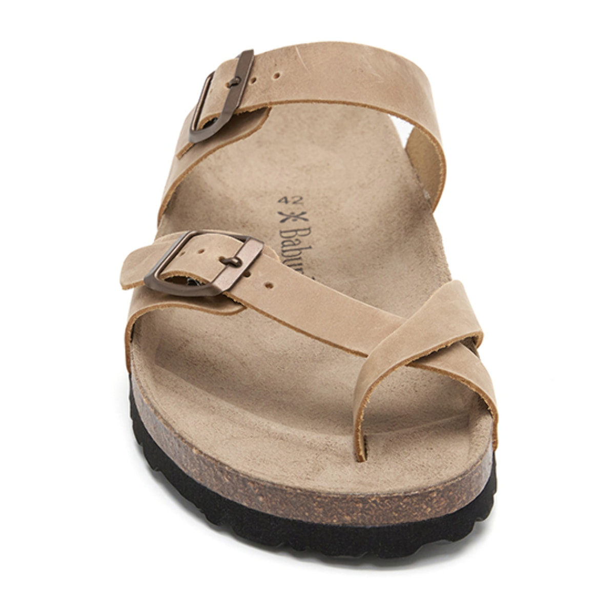 SANDALIA BABUNKERS MARRON