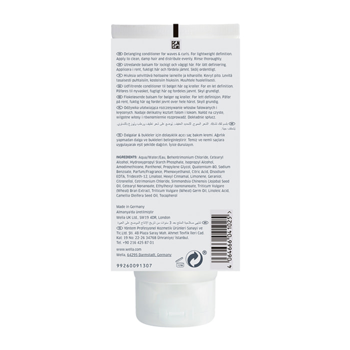 WELLA PROFESSIONALS Nutricurls Waves & Curls Conditioner 200ml