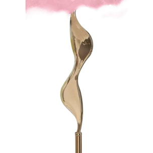 LAMPADA DA TERRA SLIM ROSA CM Ø 50X165