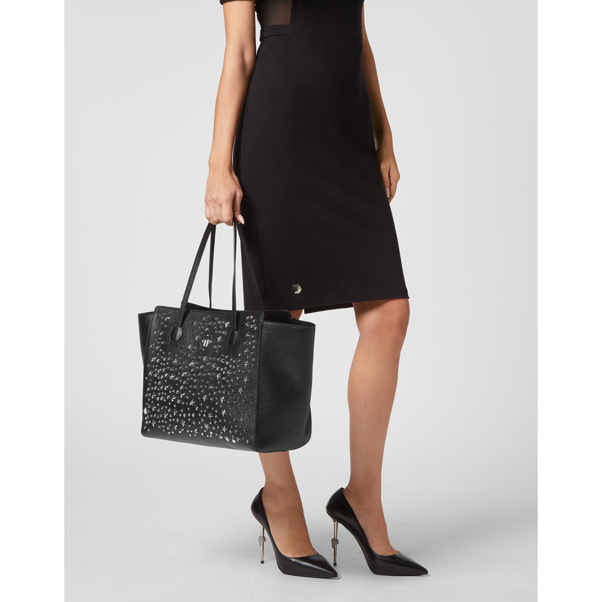 PHILIPP PLEIN Borsa a spalla STARS