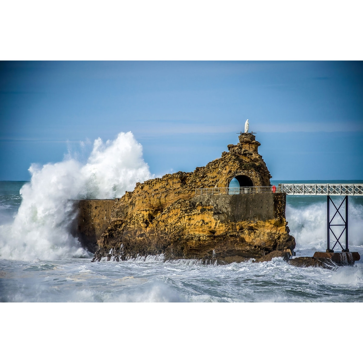 Tableau rocher de la vierge Tableau alu Dibond