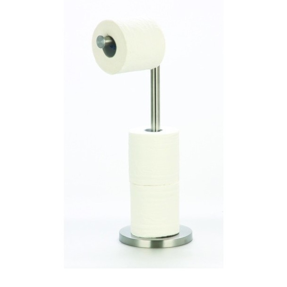 Porte Rouleau papier Wc sur pied Inox MSV