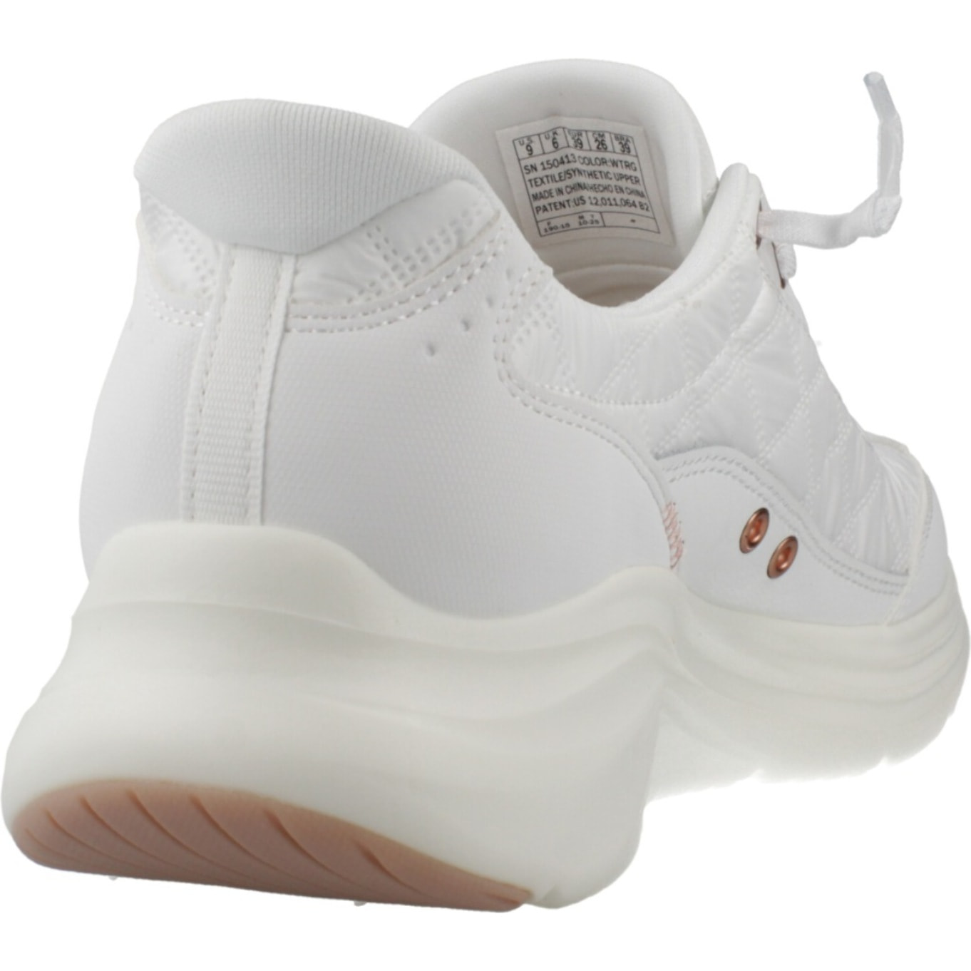 Sneakers De  Mujer Contour Foam Golden Hour Blanco