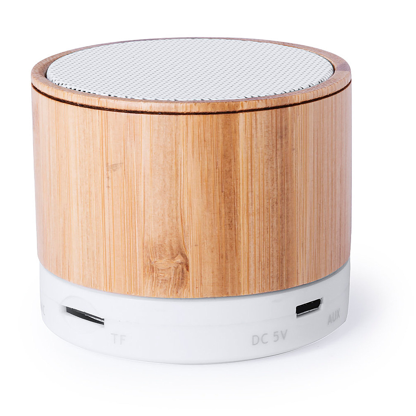 Altavoz nature bambú Conexión Bluetooth. Potencia Sonido 3W. Batería 300 mAh