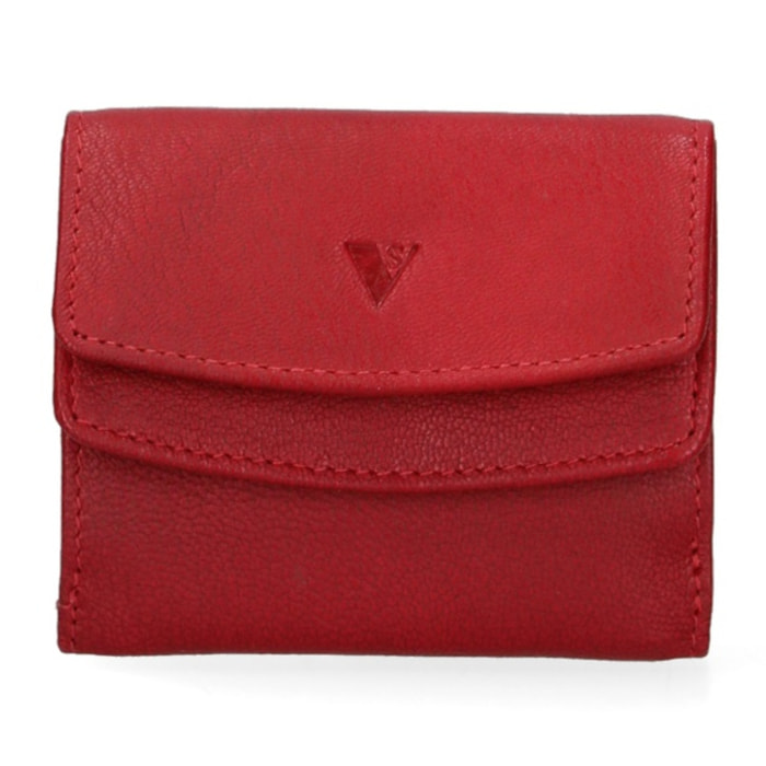 Portafoglio donna in ecopelle - Modello False - Casual - 9.0 x 7.5 x 2.0 cm