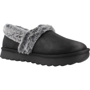 Zapatillas Hogar Mujer de la marca SKECHERS  modelo COZY UP Black