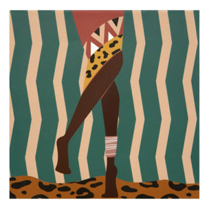 Toile imprimée Cynthia 25x25cm