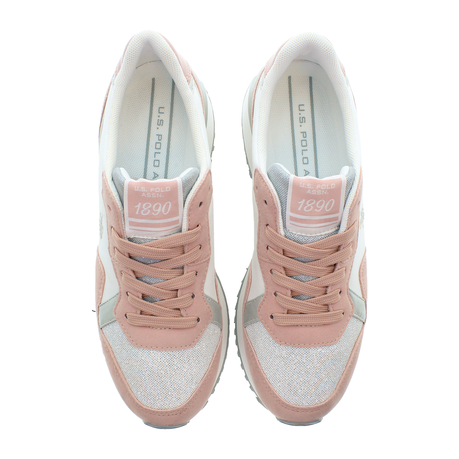 U.S. Polo Assn. - Sneakers BAYLE003W/5TU1 in sintetico per donna