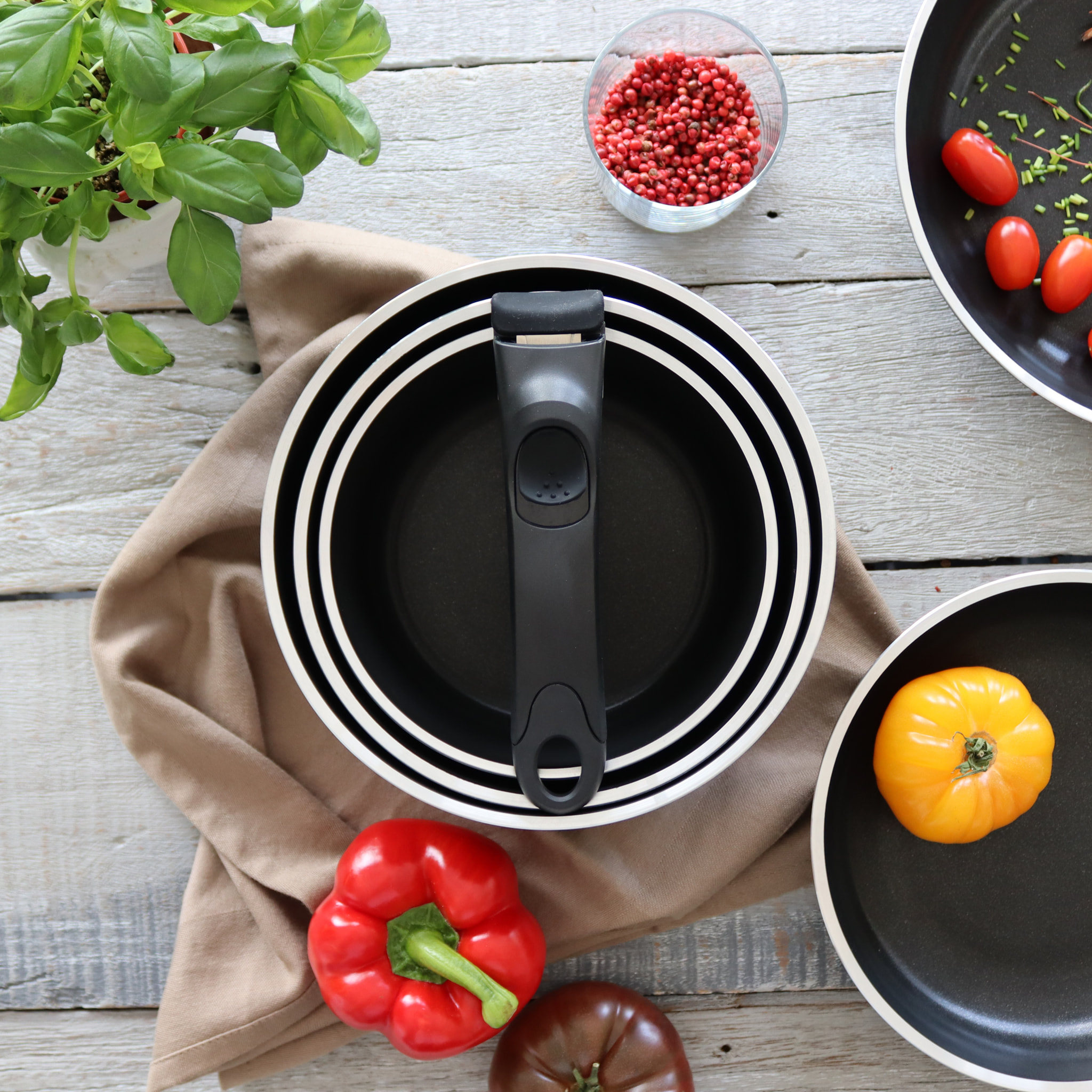 Casserole amovible en aluminium 16cm - tous feux IRIS ALU