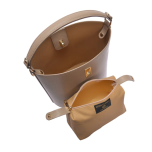 Borsa a mano Anna Luchini Beige