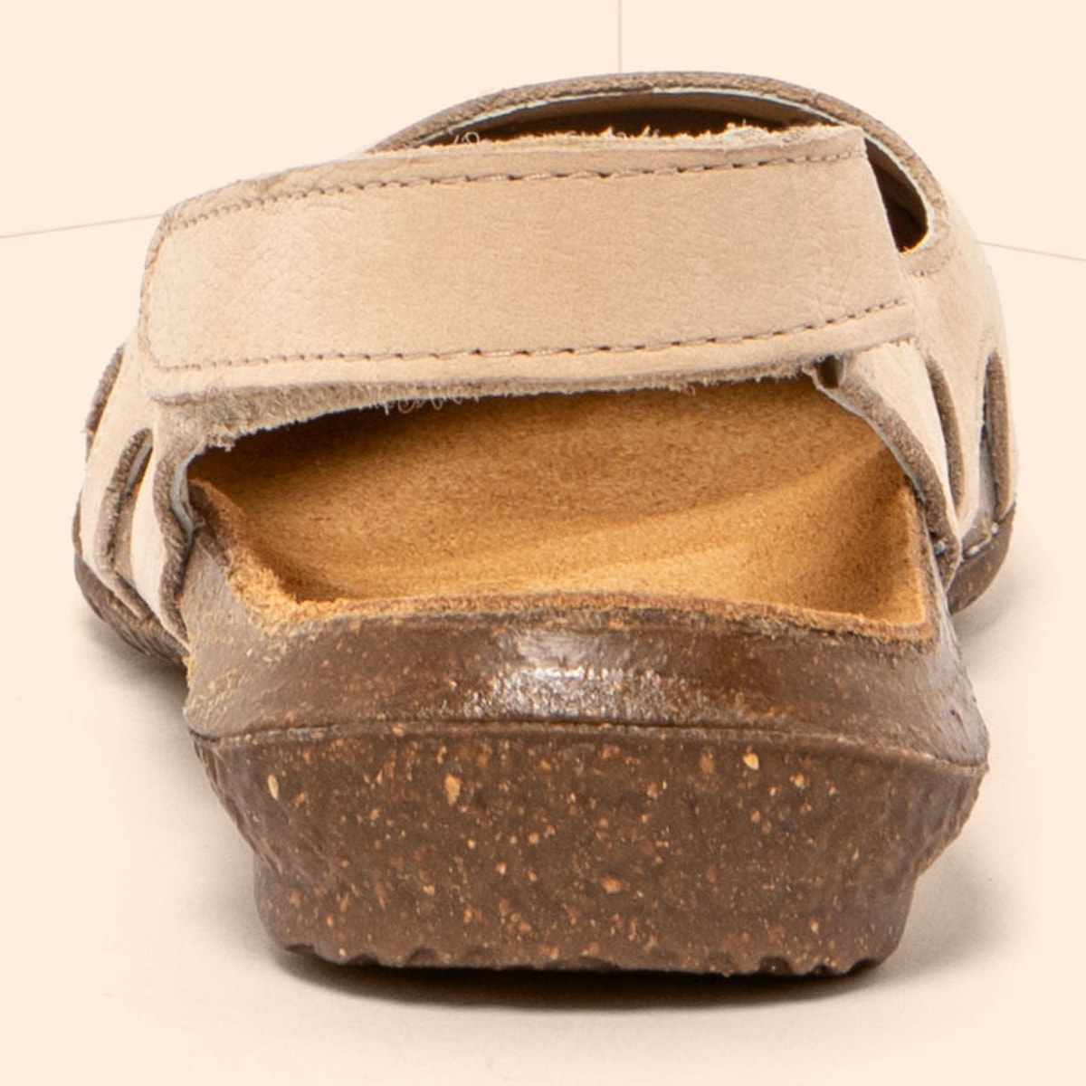 Sandalias N413 NOBUCK CREAM / WAKATAUA color Cream