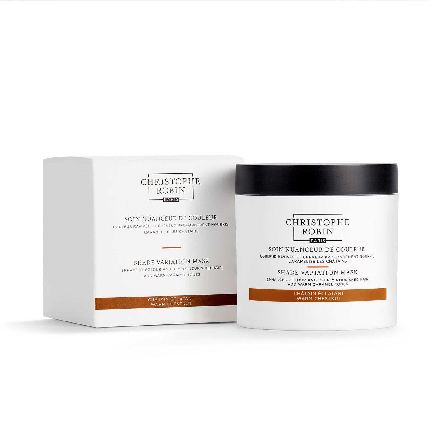 Soin Nuanceur de Couleur - Masque Raviveur de Couleur - Châtain Eclatant