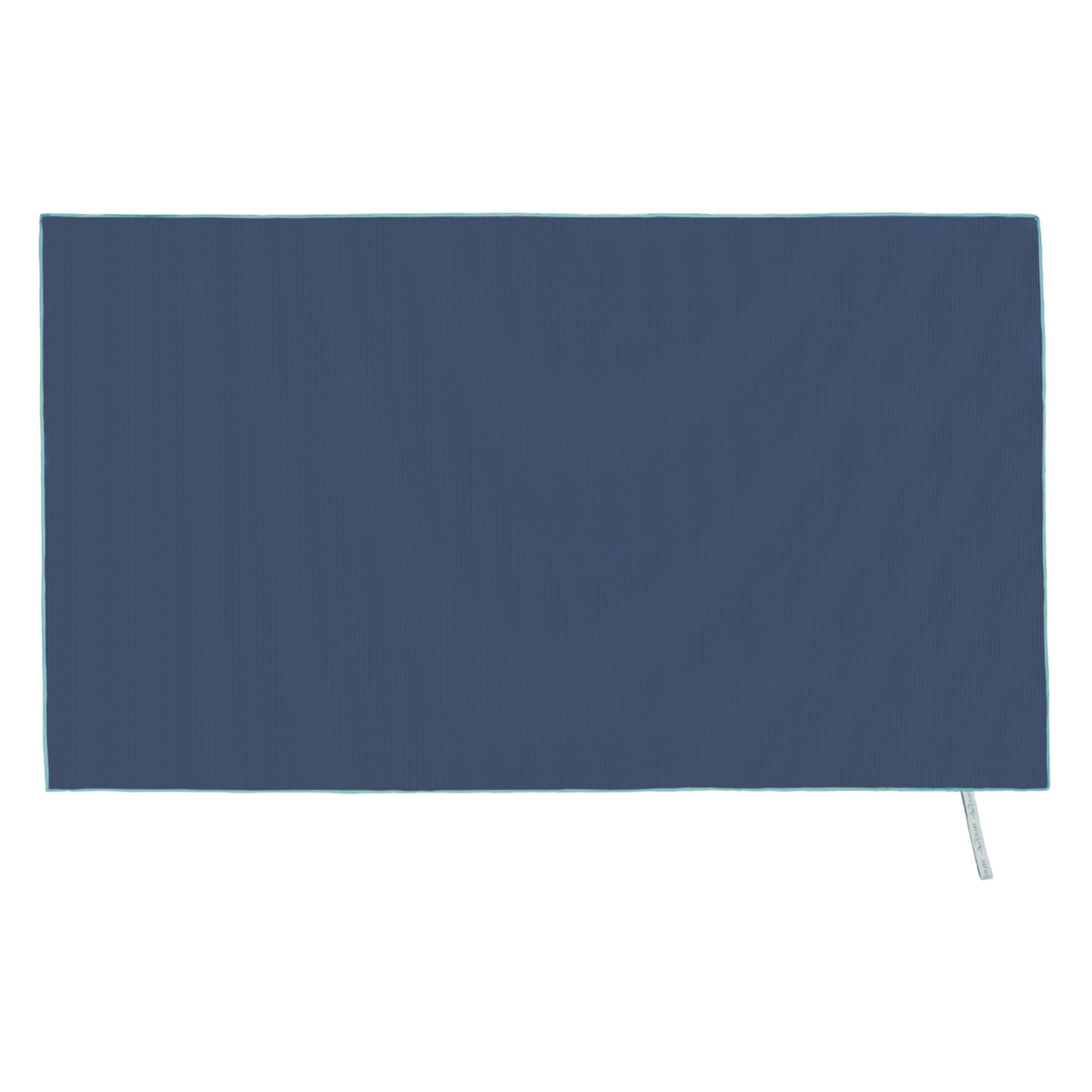 Telo Mare Spiaggia In Tinta Unita Con Bordo Disegno Fit