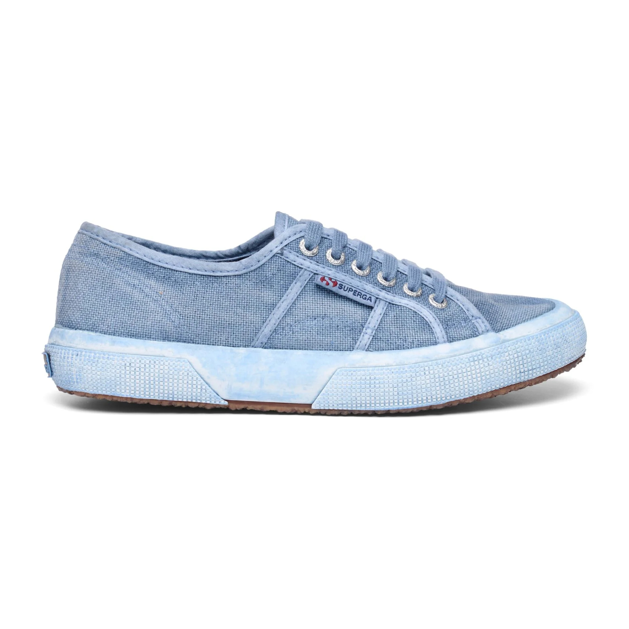 Superga - Uomo Donna Blu - 2750 COTTON DYED