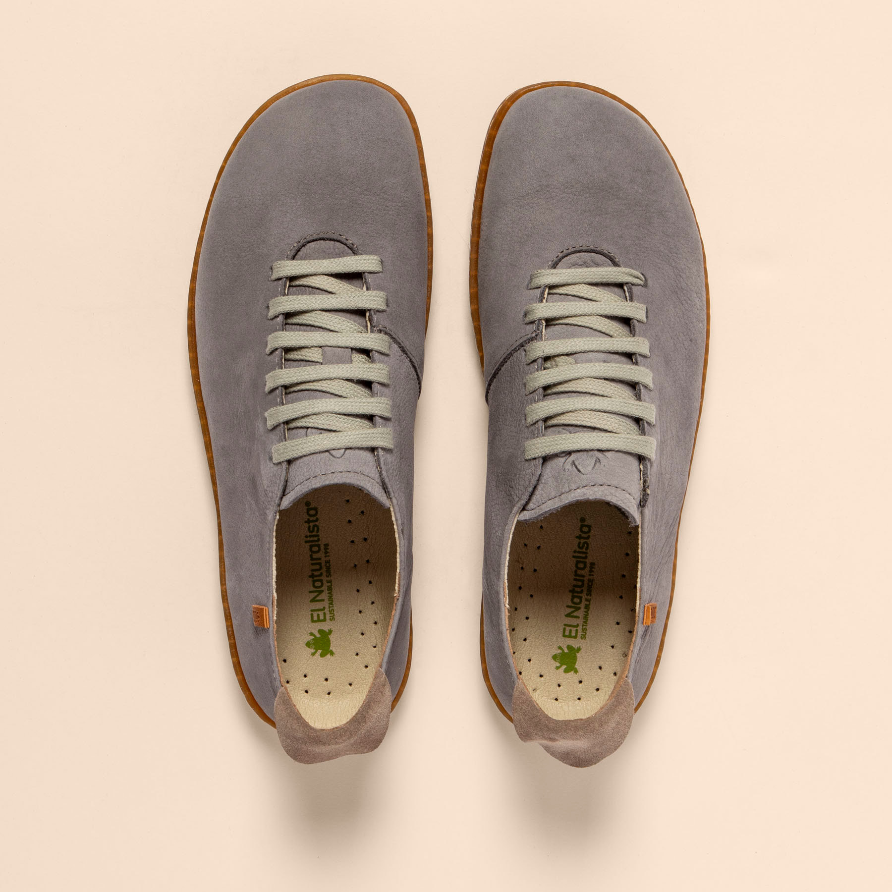 Zapatillas N296 NOBUCK LAVADO DENIM/EL VIAJERO color Denim