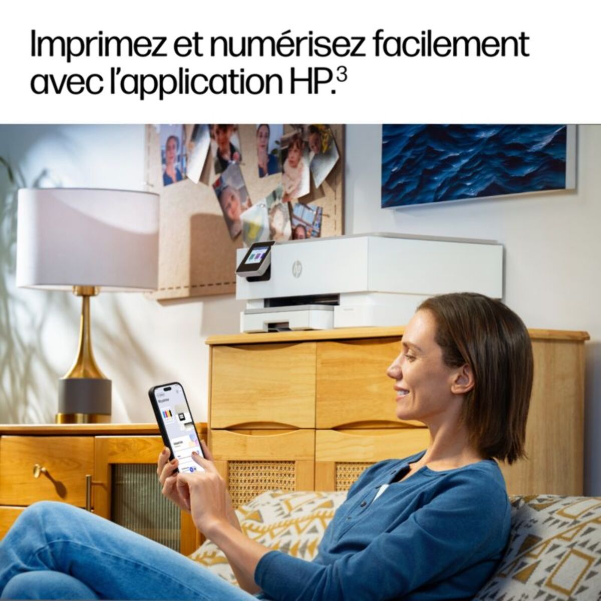 Imprimante jet d'encre HP Envy Photo 7234 éligible Instant Ink