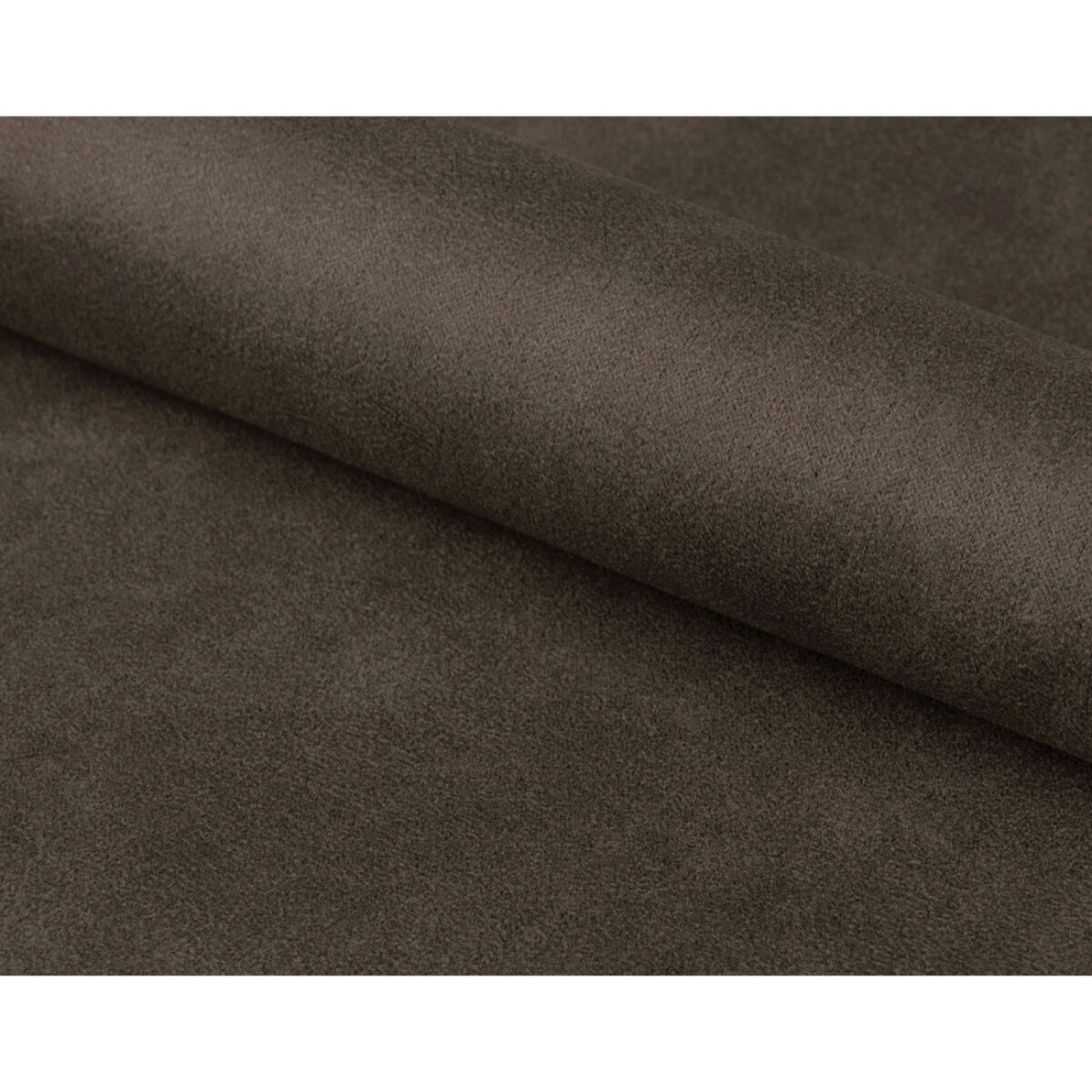 Alora - lot de 2 tabourets - ajustables et pivotants - en tissu texturé et suédine - gris anthracite - Gris Anthracite