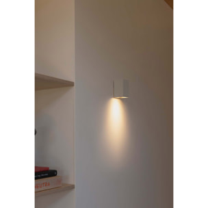 LUNE Applique carré blanche