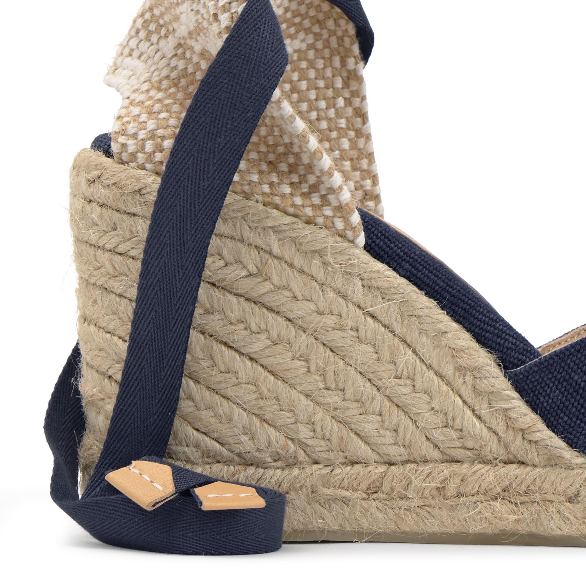 Alpargata cuña de yute 9cm