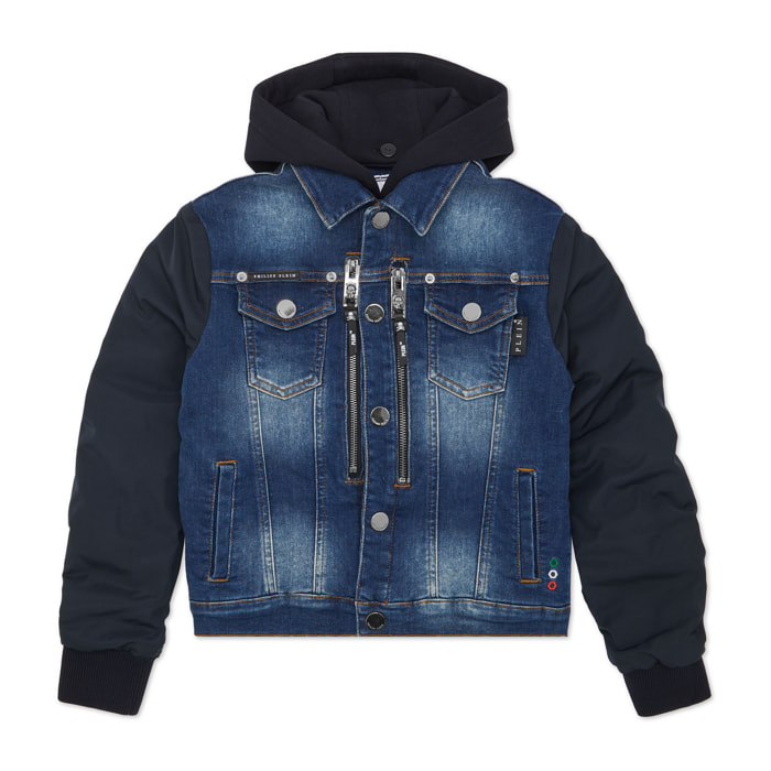 PHILIPP PLEIN Denim Jacket RACING