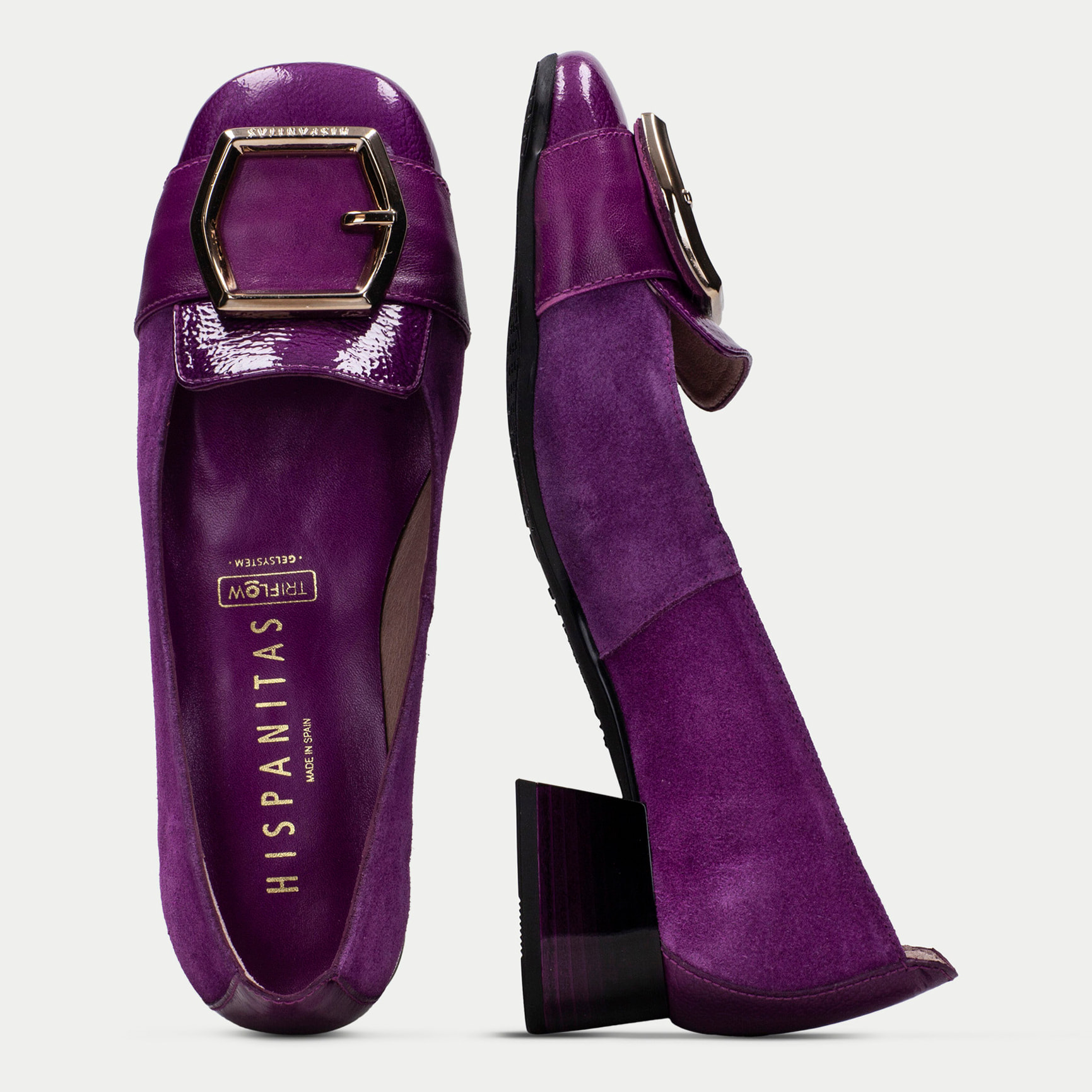 Bailarina Manila Magenta 3 cm