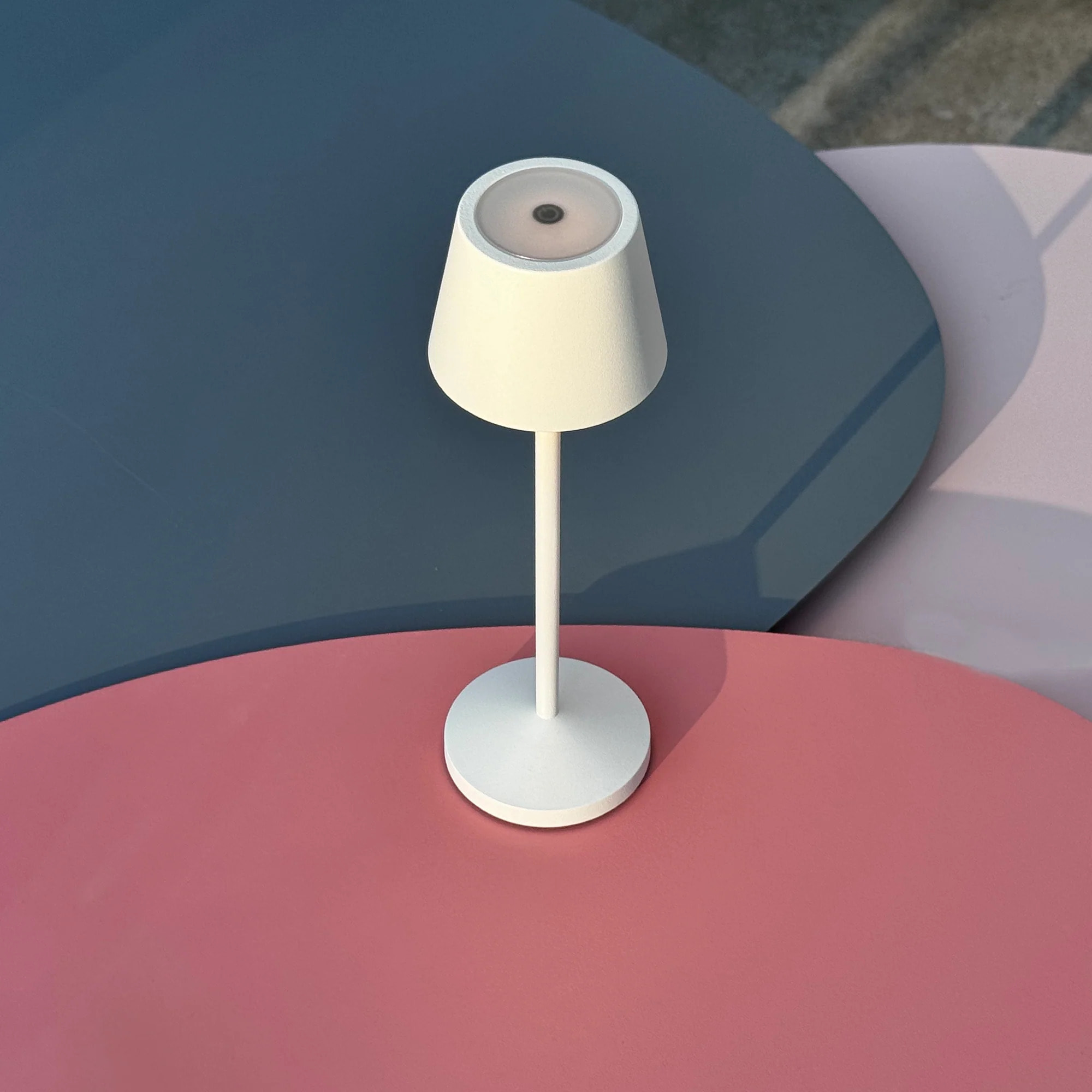 9 lampes avec plateau de chargement EMILY H25CM