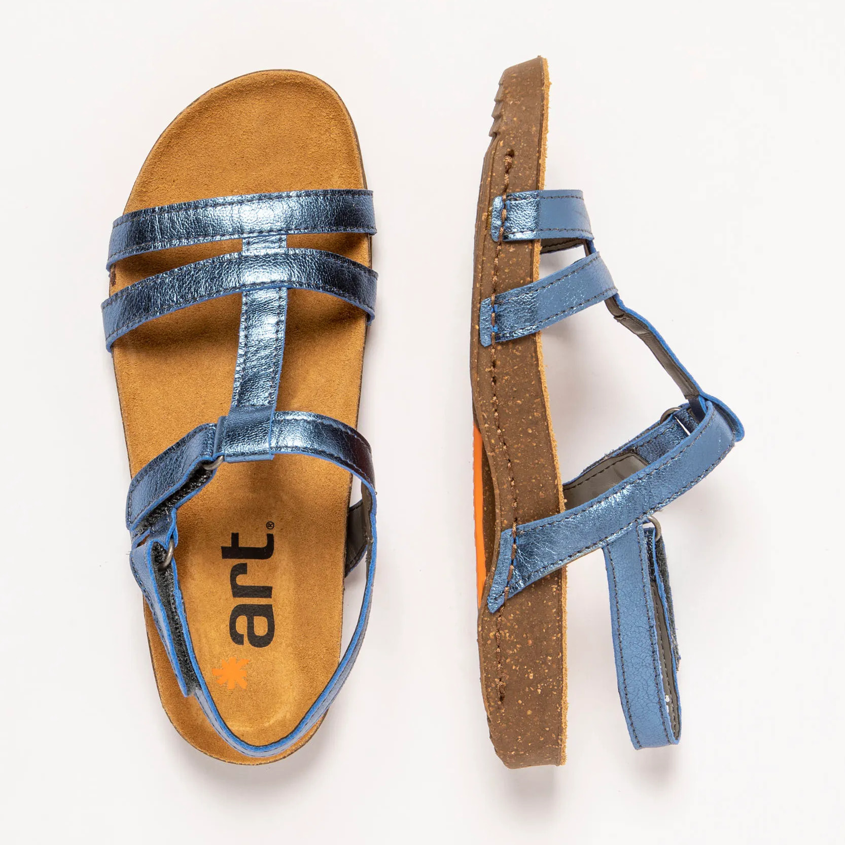 Sandalias 0946S METALIZADO BLUE/ I BREATHE color Blue