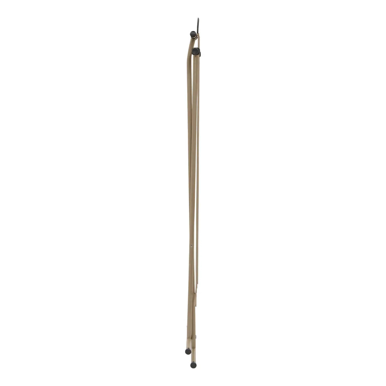 Étendoir à linge accrochable Sahana pont 6 m pliable beige
