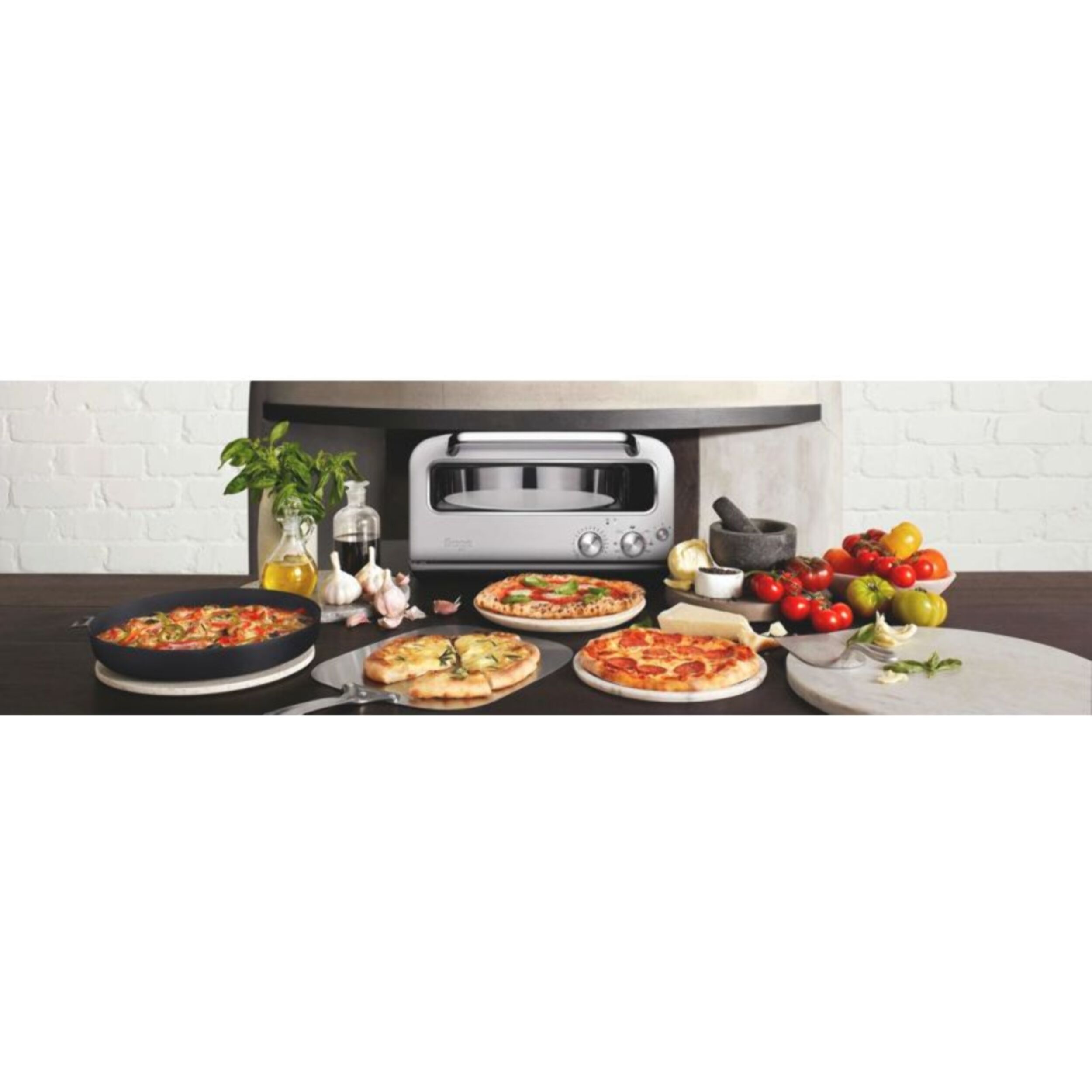 Four à pizza électrique SAGE APPLIANCES The Smart Oven Pizzaiolo 1 pizza 30 cm, jusqu'à 400°C