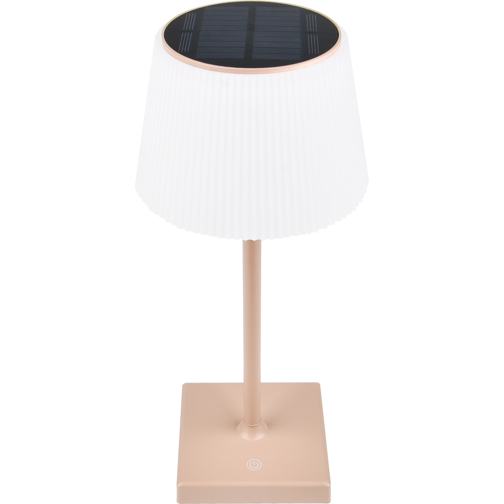 OMEGA Lampada da Tavolo Sunrise Ricaricabile Solare Tortora 4W