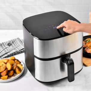 MasterPRO SURROUND 800 Freidora de Aire 8L 2000W / Sistema Calentamiento Dual / Pantalla táctil LED / 11 Programas de Cocción