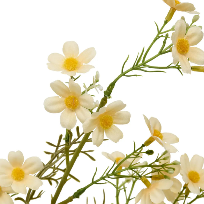 Tige Cosmos Artificielle Phoebe H63 cm Jaune