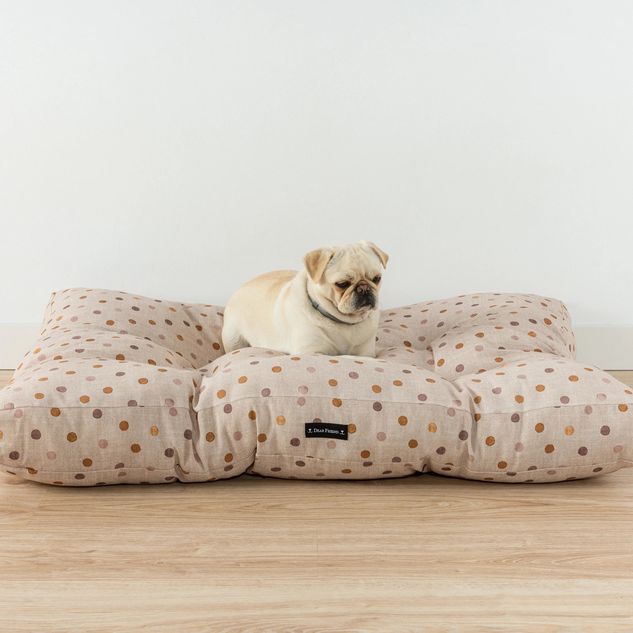 Lit épais et rembourré pour chiens et chats, 100 % coton anti-taches, pour animaux 0120-305