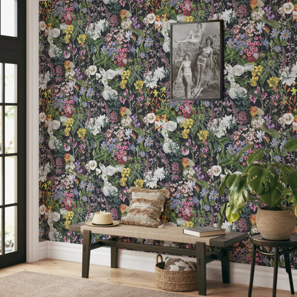 Carta da Parati Fiori Botanici