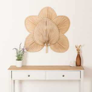 Déco murale "Selma" 70x70cm beige