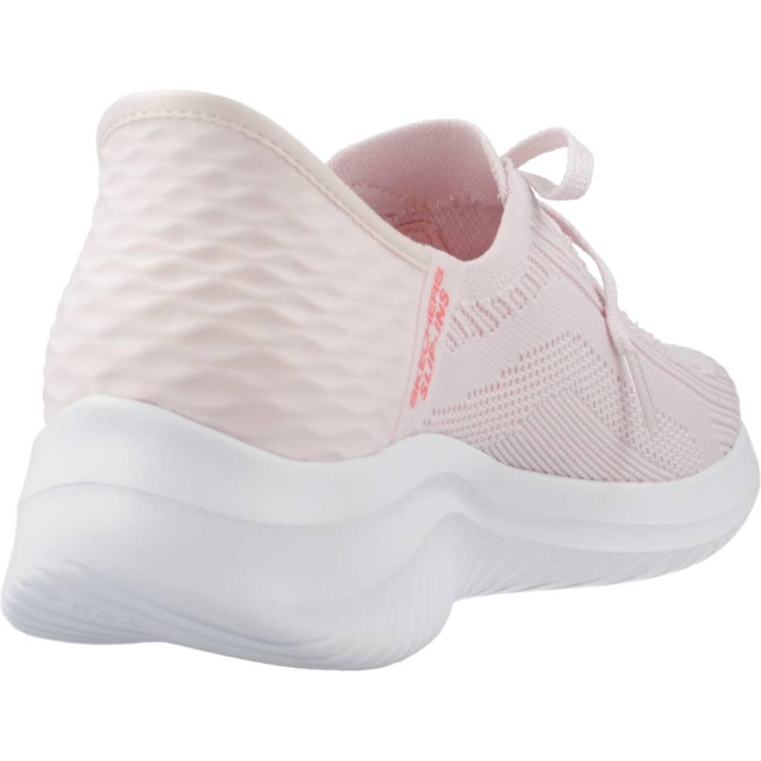 Sneakers De  Mujer Slip-ins: Ultra Flex 3.0 Tonal Stretc Rosa