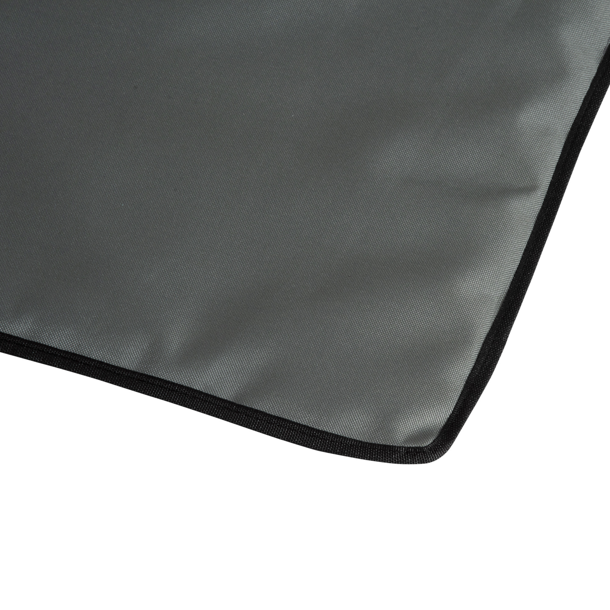 Lot de 2 tapis de plage rembourrés - dossier inclinable 5 positions - sac transport inclus - acier polyester gris