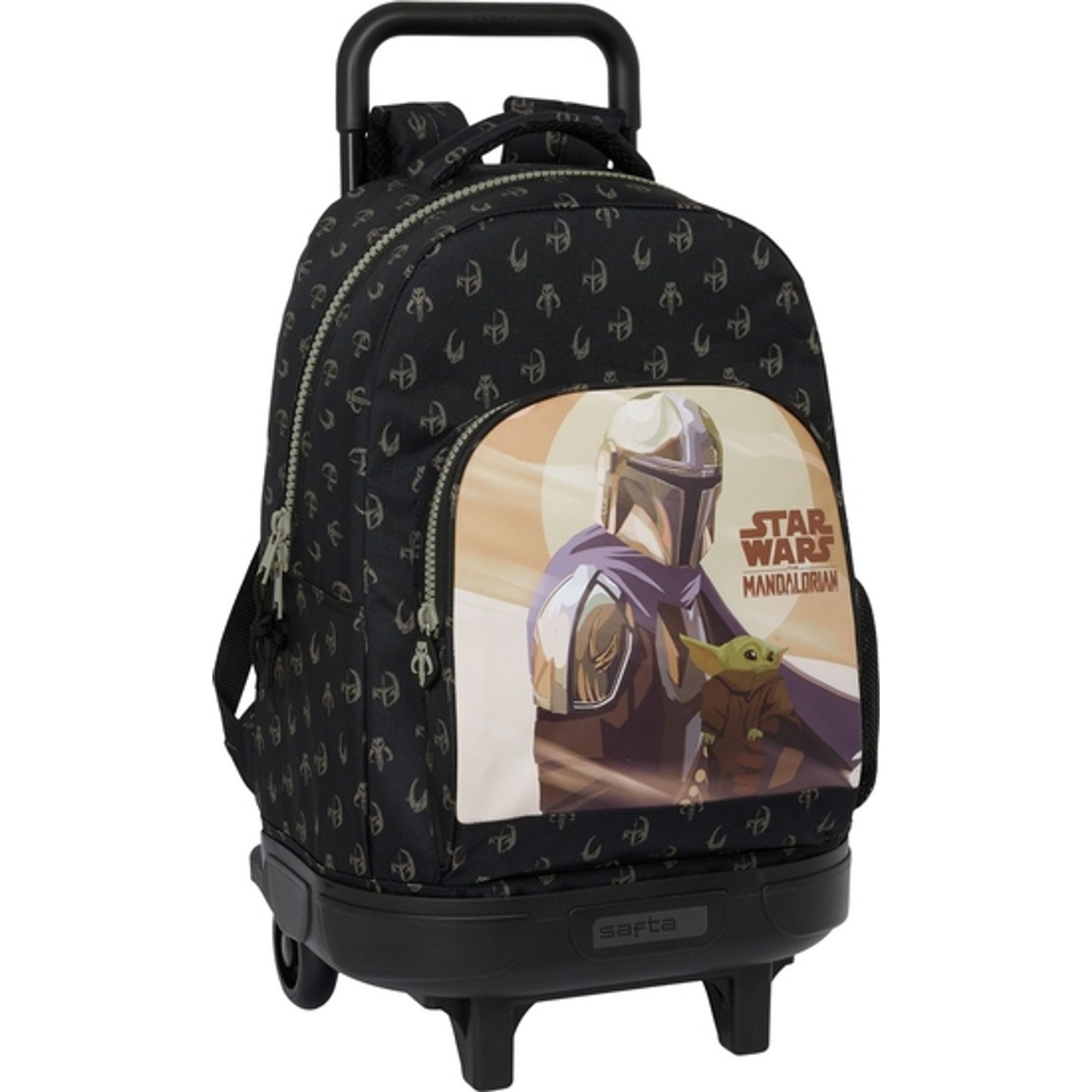 Mochila gde. c/ruedas compact extraible the mandalorian "this is the way"