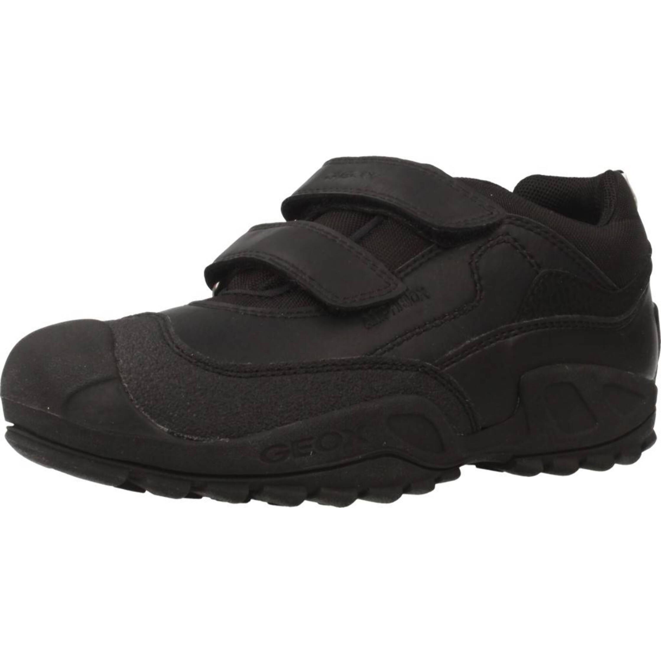 Zapatillas Niño de la marca GEOX  modelo J NEW SAVAGE BOY B A NEGRO