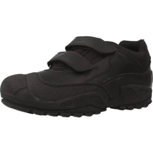 Zapatillas Niño de la marca GEOX  modelo J NEW SAVAGE BOY B A NEGRO