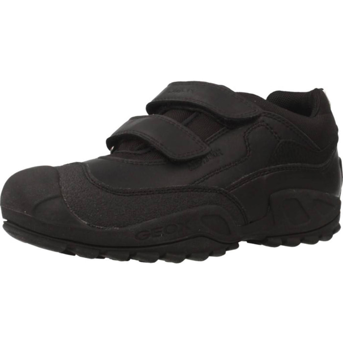 Zapatillas Niño de la marca GEOX  modelo J NEW SAVAGE BOY B A NEGRO