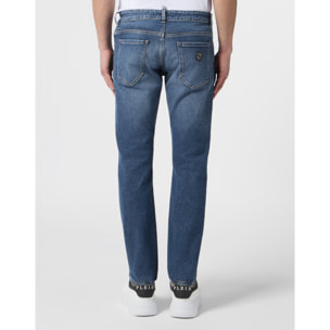 PHILIPP PLEIN Super Straight Cut Jeans Basic