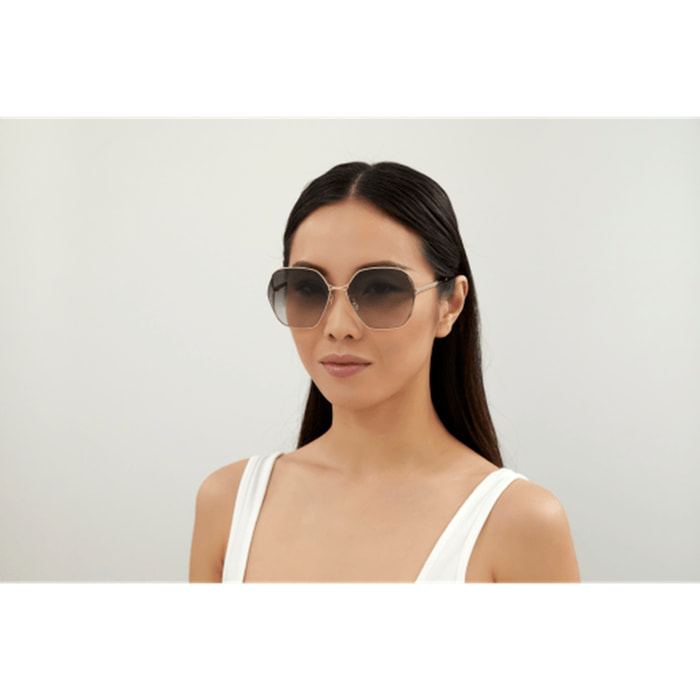 Gafas de Sol Gucci GG0818SA-001 de Metal Mujer 63 mm