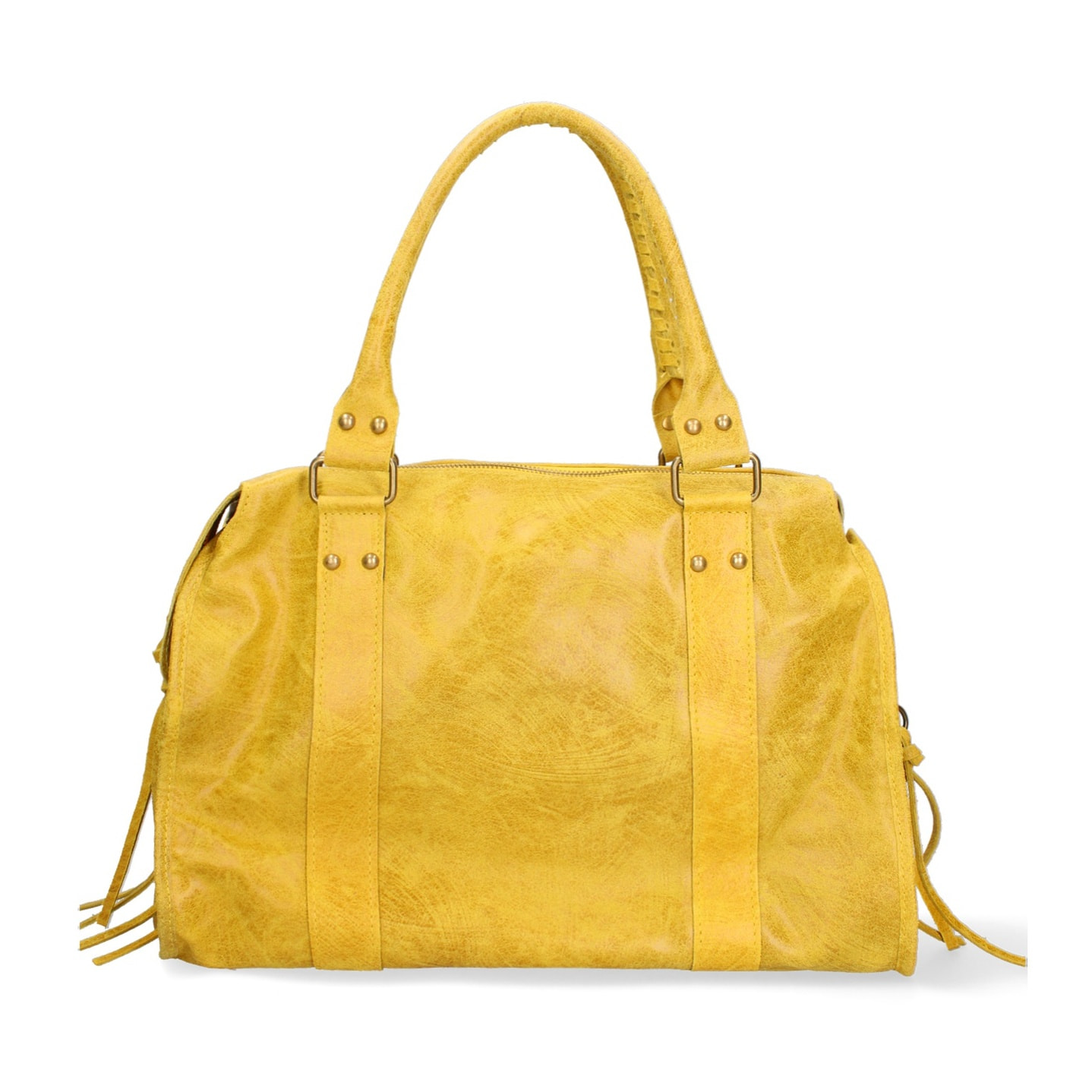 Borsa a spalla da donna - Modello Elara - Vera pelle - 41.0 x 28.0 x 13.0 cm