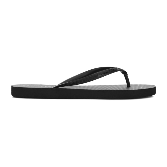 Slippers Superga Donna Nero 4121 Flip Flops