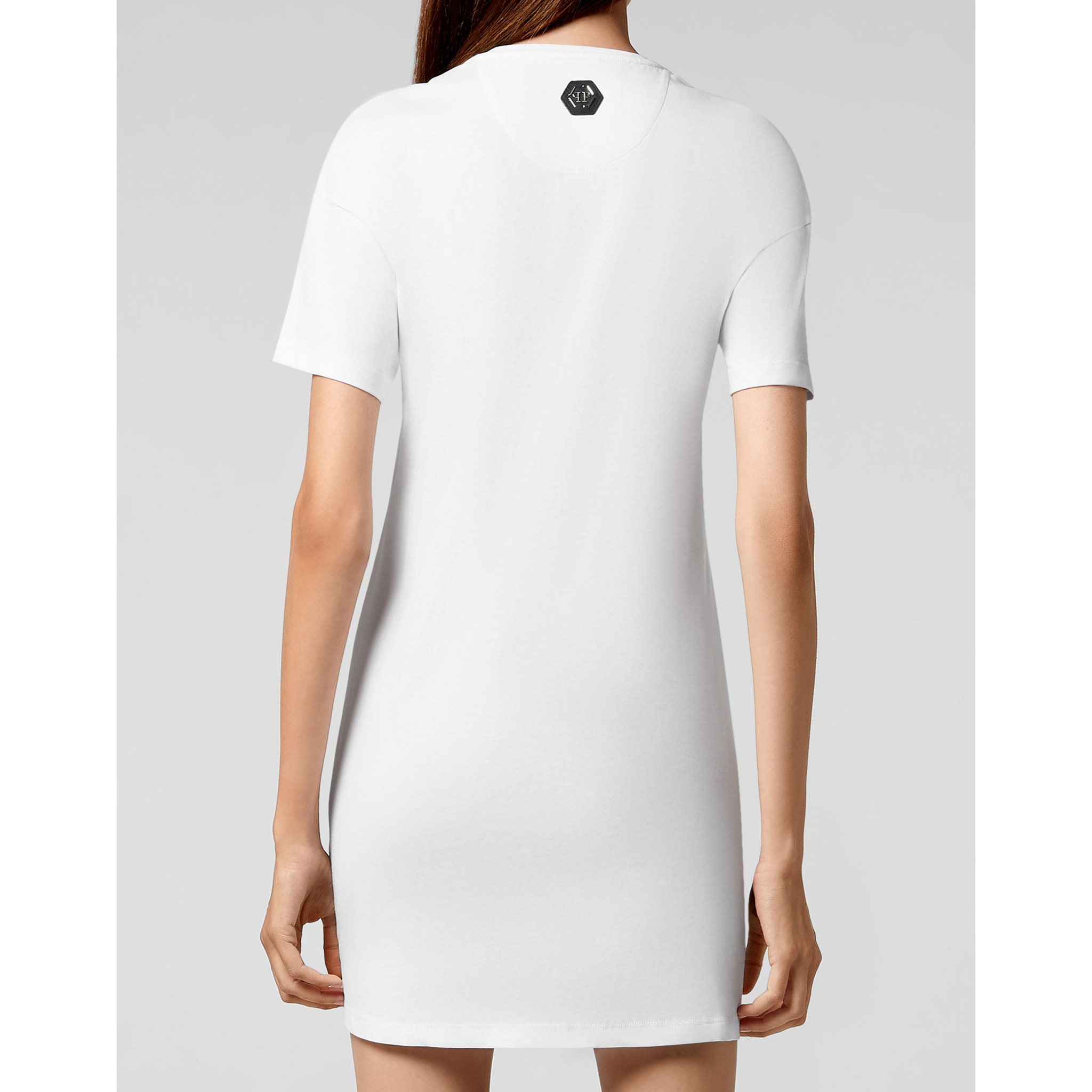 PHILIPP PLEIN T-Shirt Dress Short MONOGRAM