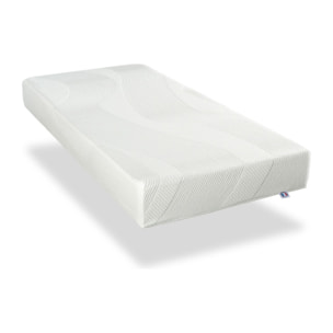 Matelas Paris, Soutien Ferme, 24 cm, Mémoire de Forme & Mousse Haute Densité, Fabrication Française, Déhoussable