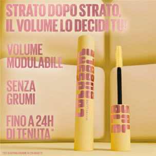 Mascara Very Black Colossal Bubble Volumizzante a Lunga Tenuta con Scovolino a Pettine